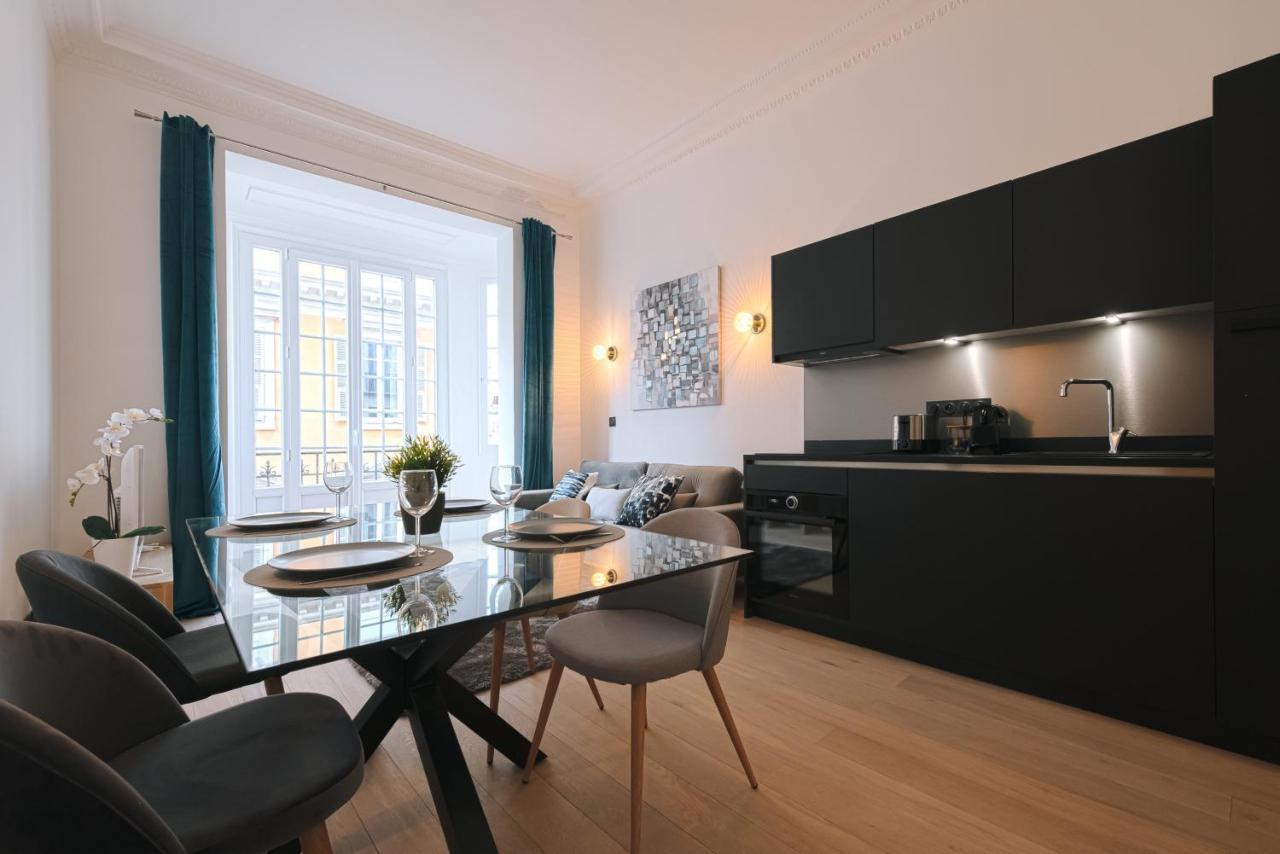 SMARTBNB - Appartement 2 chambres - Luxe - Carré d'or - Plage Nizza Esterno foto